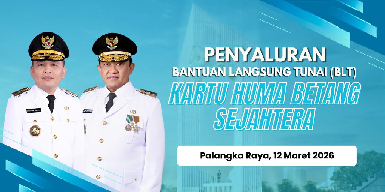 Pembagian BLT Kartu Huma Betang Sejahtera