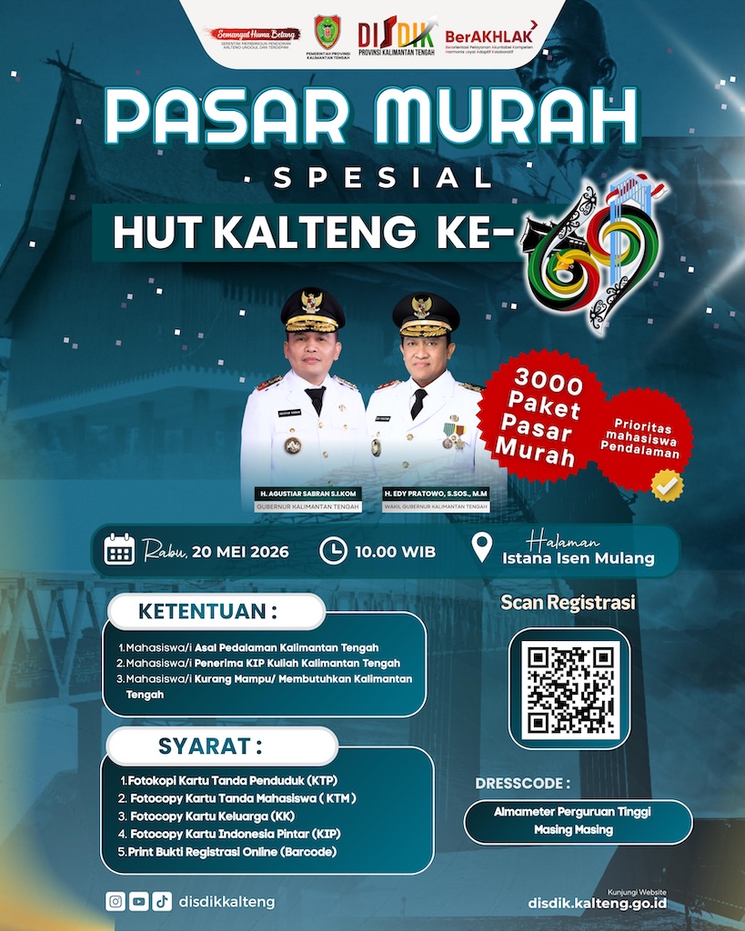 Kegiatan Gerakan Pangan Murah (GPM)/Pasar Murah bagi mahasiswa